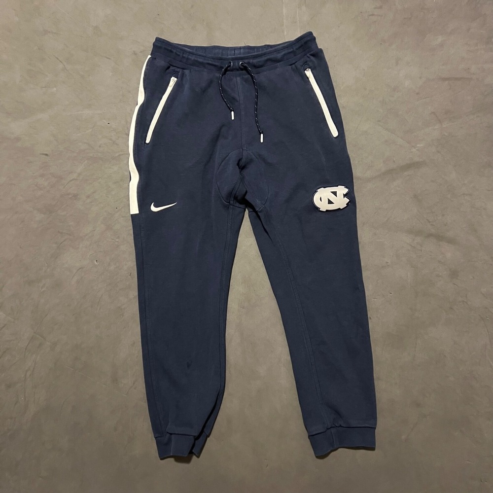 Nike University of North Carolina Football Men's M Team Issued Sweat Pants‎ UNC